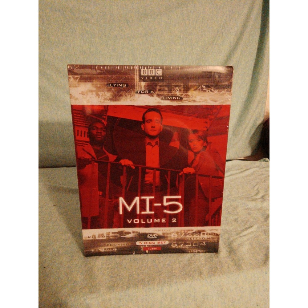 MI-5 Complete Volume 2 on 5-Disc DVD Set, 2005 BBC Video Warner Brothers (NEW)